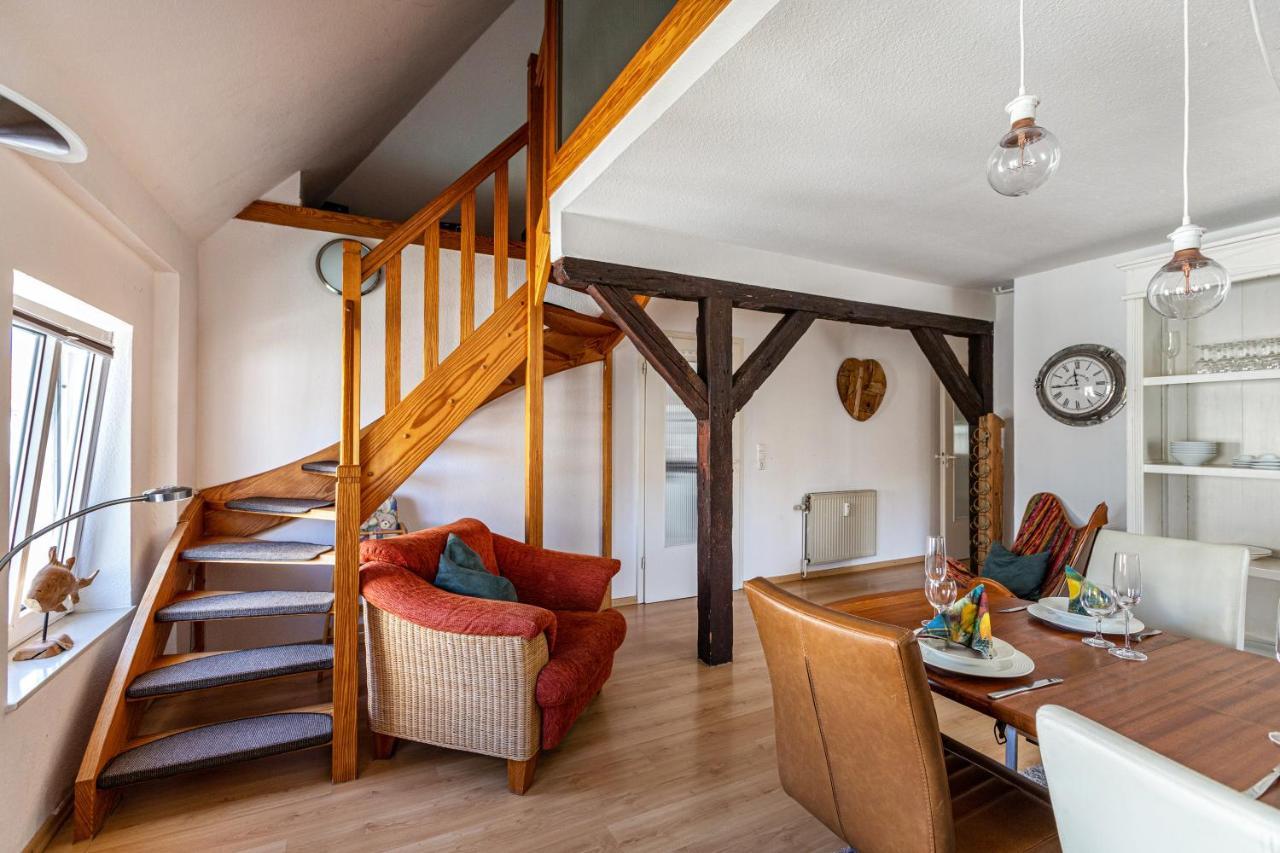 Blumenhaus-Apartment Friedrichstadt Kültér fotó