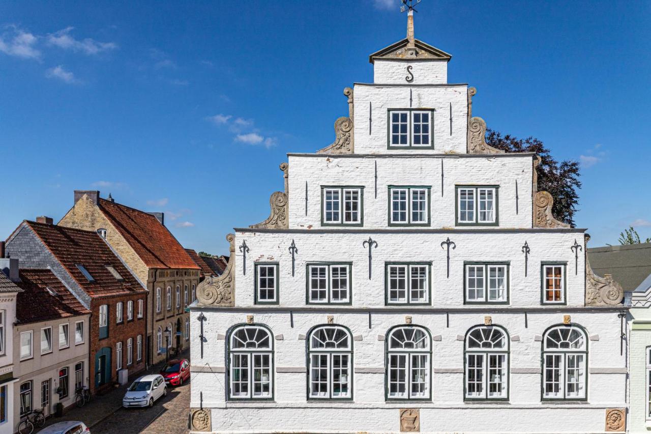Blumenhaus-Apartment Friedrichstadt Kültér fotó